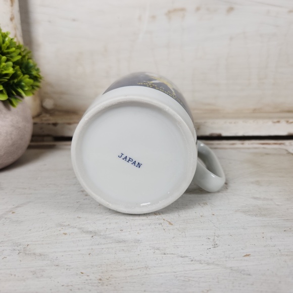 VTG Morton Salt Girl Porcelain Coffee Mug 1956 Logo When it Rains it Pours Japan - Picture 8 of 9